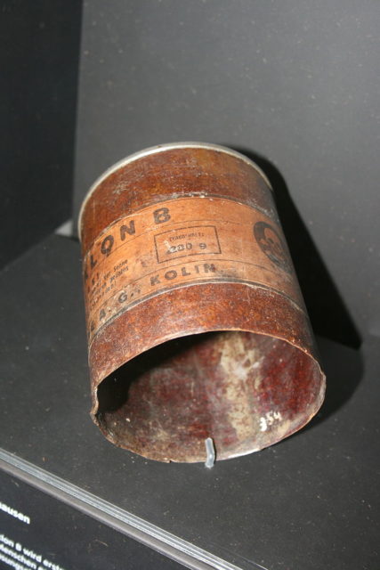  Zyklon B was often used by the Nazi's to kill inmates. Photo Credit