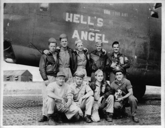 Hell’s Angel crew photo. Photo credit: Jerry Whiting