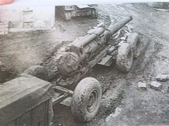 T-S/Sgt Charles Sanderson used this "gun" during his battles. He also was on the shores of Normandy when the enemy was pushed back only a couple miles. Read about how he crossed the deadly waters (he couldn't swim) in an LST and how he was ordered to almost tipping it over in deep waters.