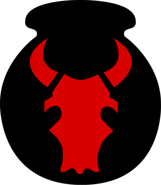 34th Infantry Division shoulder sleeve insignia.