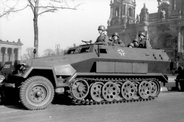 A German Hanomag SdKfz 251 Photo Credit