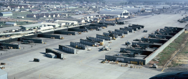 Da Nang Air Base, during the Vietnam War