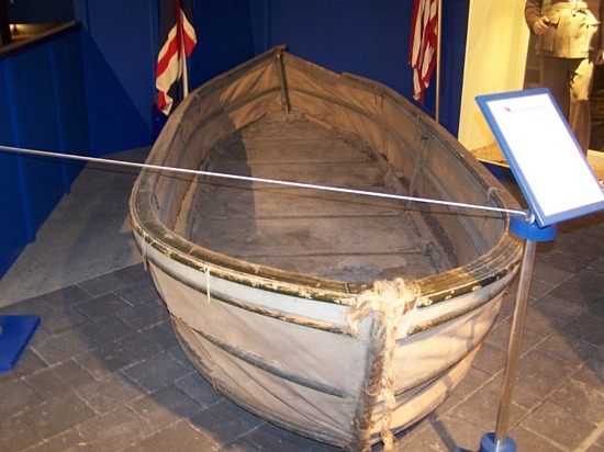 A Goatley Collapsible Boat, used by bridge building engineers these were never designed to carry a full assault force, but were used to do so, once to take Nijmegen, and again to evacuate the 1st Airborne Division from Oosterbeek. Image Source: Wikimedia Commons/ public domain
