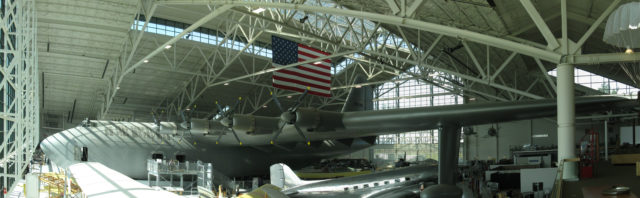 The H-4 Hercules at the Evergreen Aviation Museum Photo Credit