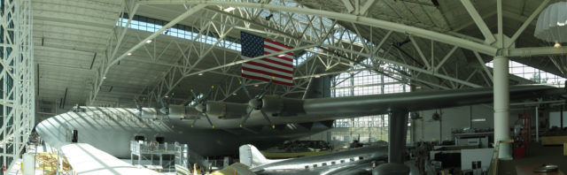 The H-4 Hercules at the Evergreen Aviation Museum Photo Credit
