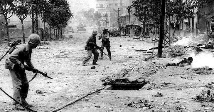 Korean War, 1950.