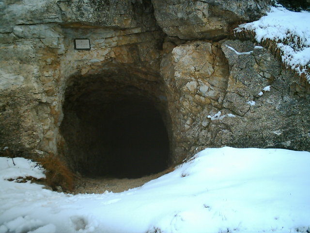 One of the tunnels made during the war. Photo Credit