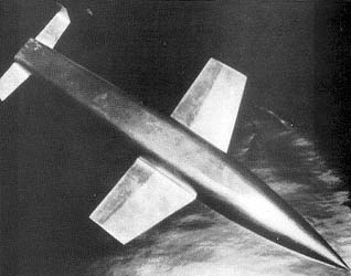 Wind tunnel model of the Silverbird