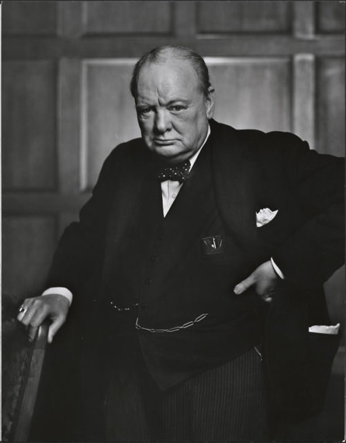 Sir Winston Churchill on December 30, 1941 Photo Credit