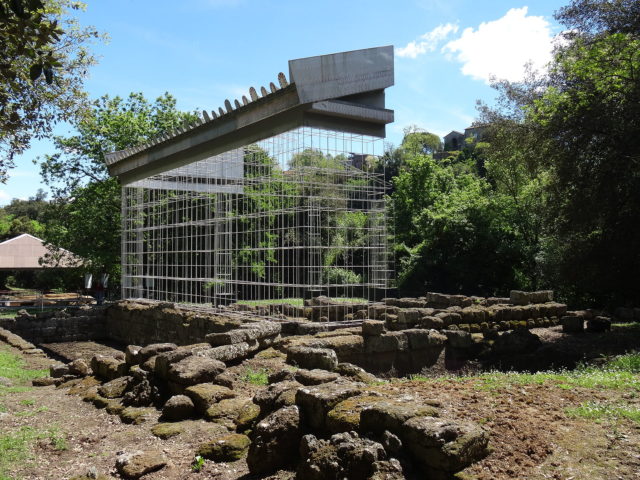 Roman Ruins: the temple of Veii. Photo Credit