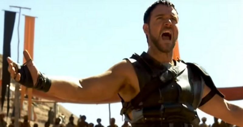 Russell Crowe in 'Gladiator' 