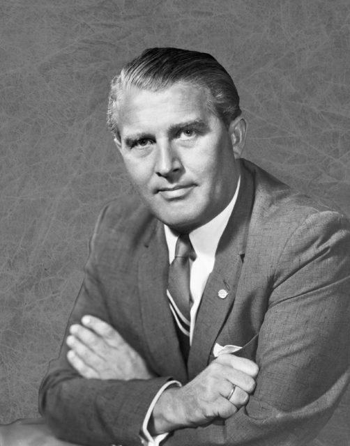 Dr. Wernher Magnus Maximilian Freiherr von Braun Photo Credit