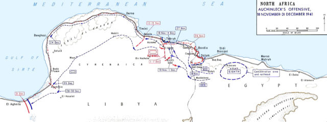 Operation "Crusader", 18 November - 31 December 1941.