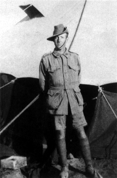 Corporal Albert Jacka on Mudros, 1915