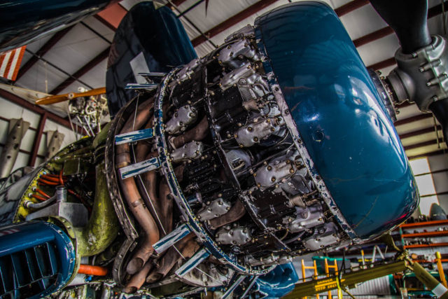 Caf Corsair Engine Replacement_Photo by Kenneth Strohm.