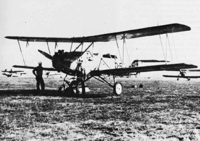 An N2C-2 target drone, in 1938/39;