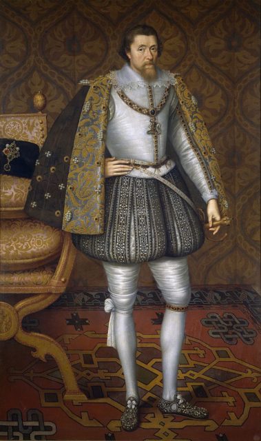 King James I of England