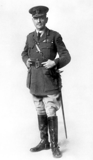 Portrait of Sir John Monash, 1918.