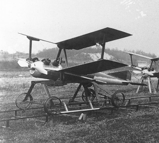 Kettering Bug, considered to be the first cruise missile.