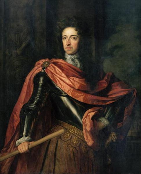 King William III (1650–1702). Portrait by Godfrey Kneller.