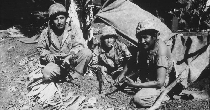 Navajo Code Talkers during WWII