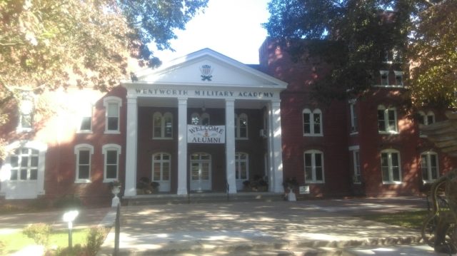 Established by Stephen Wentworth in 1880, Wentworth Military Academy and College in Lexington continues to provide a military structured education. Pictured is the current Administration Building, which once provided rooms for students, faculty and the mess hall. Courtesy of Jeremy P. Ämick.