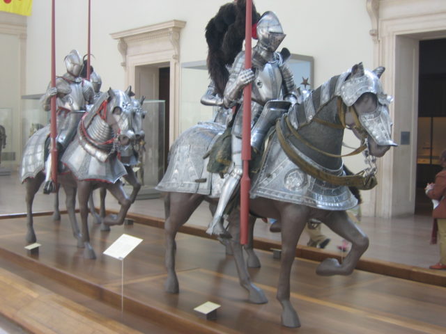 Horses and Riders in 16th-Century Plate. Photo Credit