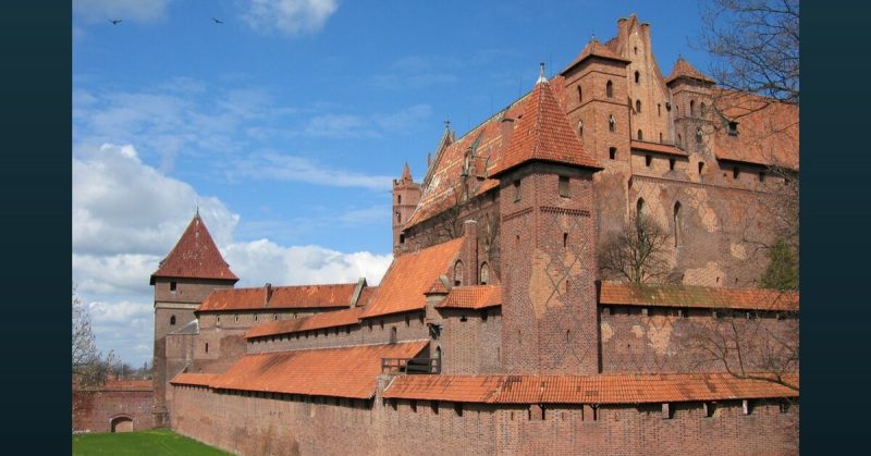 Malbork Castle, the headquarters of the Teutonic Knights. Leszek Kozlowski - CC BY 2.0 
