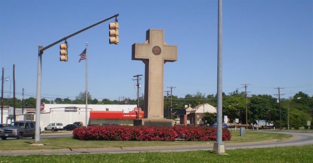 WWI Peace Cross Memorial in Bladensburg, Maryland. Photo Credit