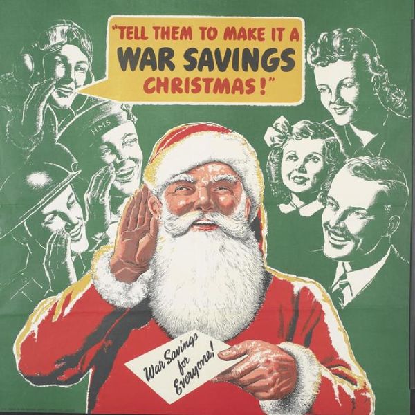 A Christmas advert during WW2. Wikimedia Commons / Public Domain. 