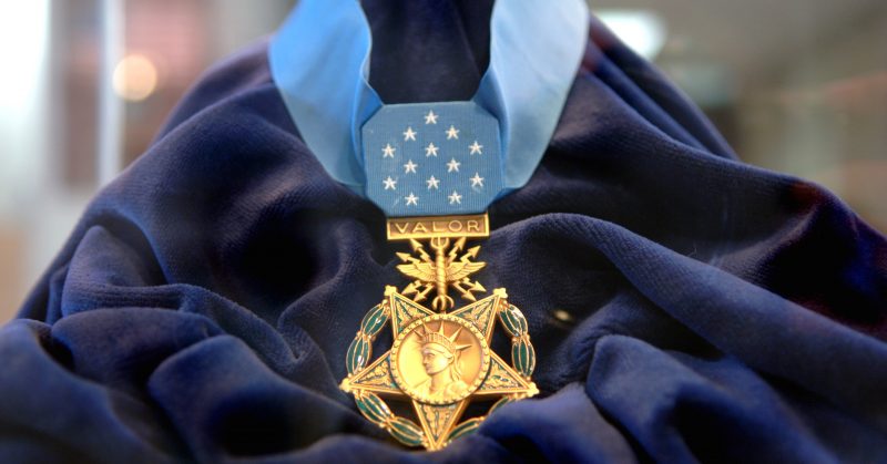 The Medal of Honor. Photo credit: U.S. Air Force 