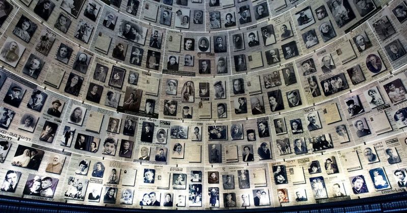 Yad Vashem Hall of Names, commemorating the millions of Jews who were murdered during the Holocaust