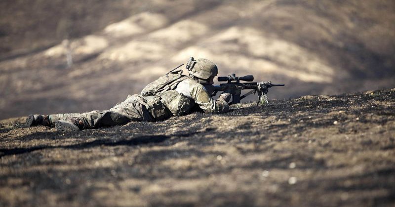A U.S. Army Ranger with the 2nd Battalion, 75th Ranger Regiment.