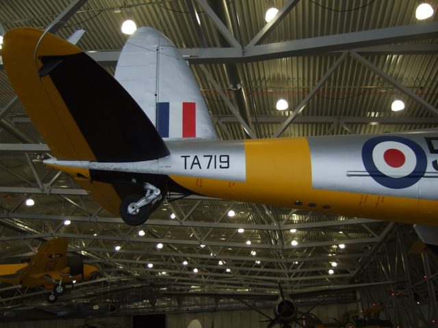 De Havilland Mosquito tail. Photo Credit