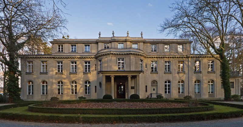 The House of the Wannsee Conference. <a href=https://commons.wikimedia.org/w/index.php?curid=31154057
>Photo Credit</a>