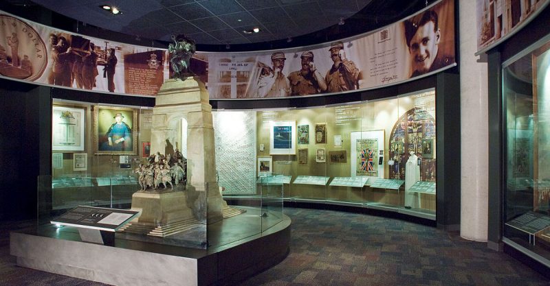 Royal Canadian Legion Hall of Honour of the Canadian War Museum.