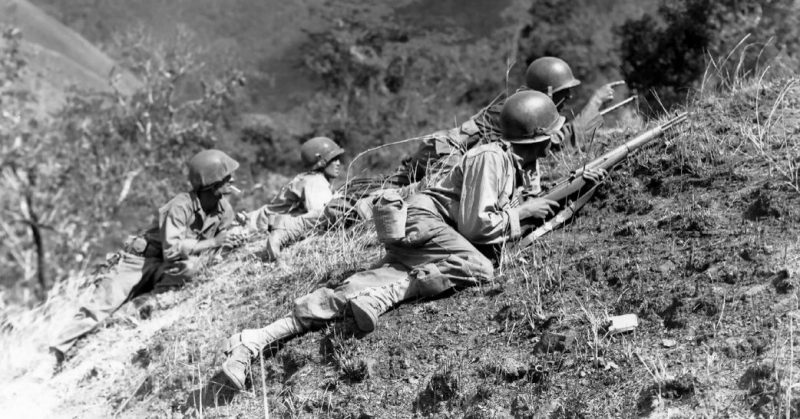 Richard Overton fought battles across the Pacific Ocean.