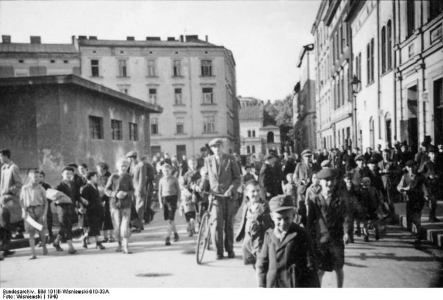 Kraków Ghetto during the occupation of Poland. Photo Credit