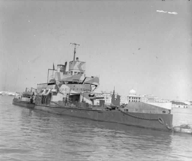 The gunboat HMS Aphis while on riverine duty in Egypt