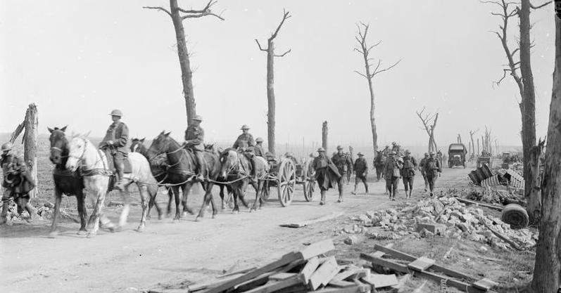 British army during WWI. 