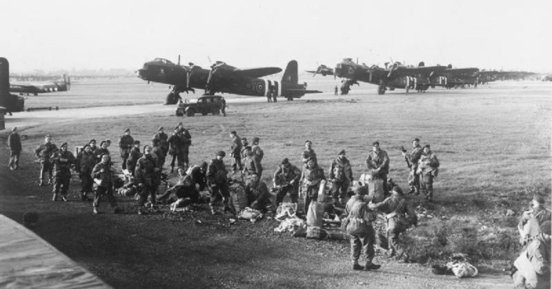 Operation Market Garden, the airborne operation to seize bridges between Arnhem and Eindhoven, Holland.
