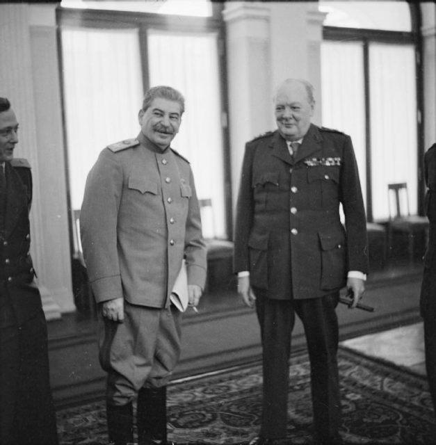 Stalin and Churchill