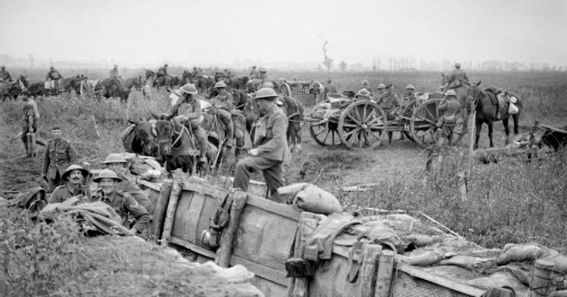 Battle of Passchendaele, July 31, 1917.