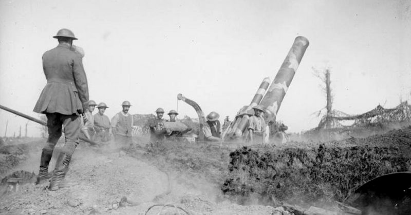 The British Army at the Battle of the Menin Road Ridge, 24 September 1917.