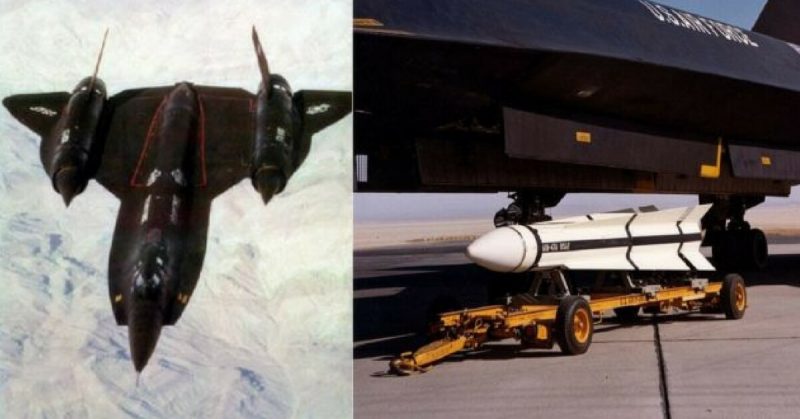 Left: YF-12; Right: AIM-47 Falcon (GAR-9) missile