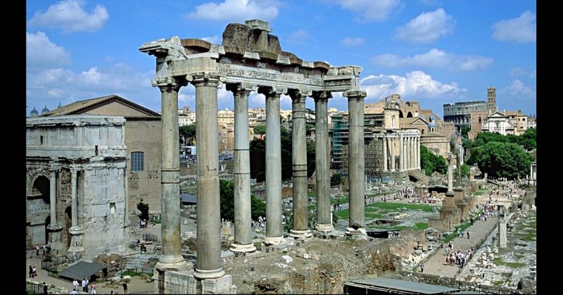 The Remains of the Ancient Roman Forum. By Andreas Tille - CC BY-SA 4.0