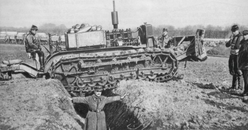 Final caterpillar test, on February 21, 1916