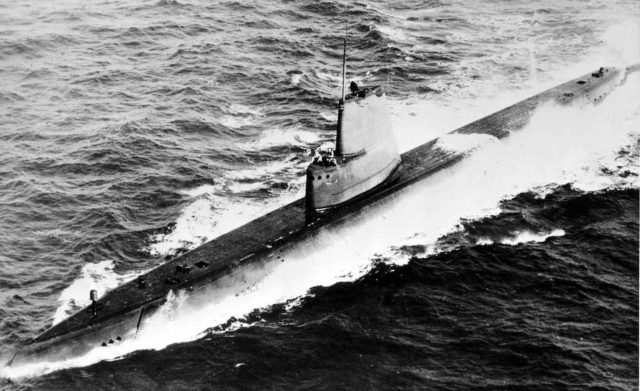 USS Clamagore (SS-343), 1948.