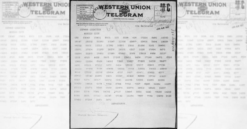 The Zimmermann Telegram