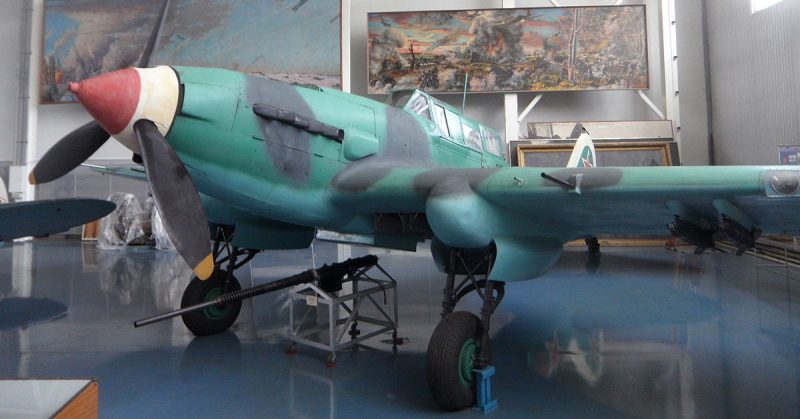A photo of a restored Ilyushin IL-2 Sturmovik at the Central Air Force Museum, Monino. Photo: Weslam123 - CC BY-SA 4.0